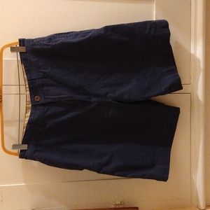 NWT Caribbean Joe men's navy shorts Sz 32